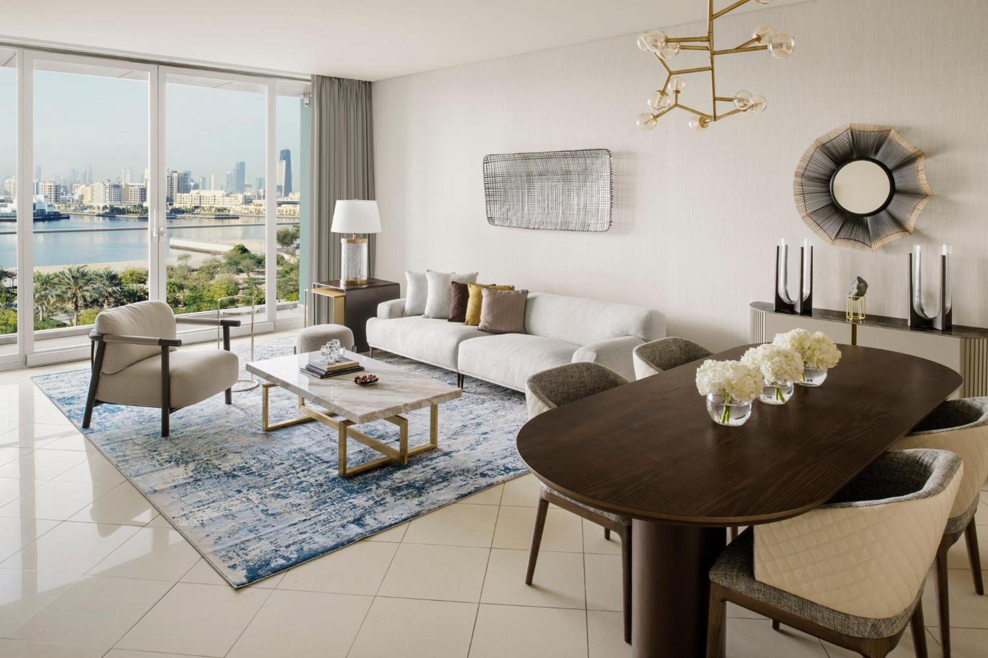Intercontinental Residence Suites Dubai Festival City By Ihg Ngoại thất bức ảnh Interior of a typical apartment
